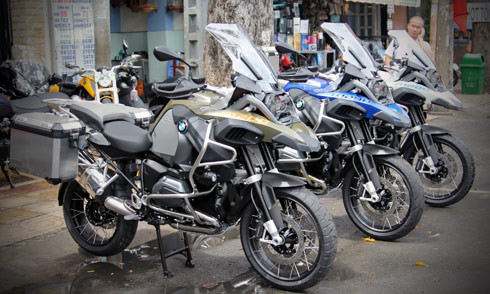 Bộ ba BMW R1200 GSA 2014 đầu tiên tại Việt Nam ảnh 4
