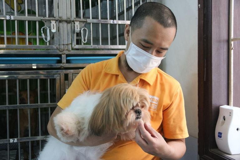 Tiêu chí hàng đầu tuyển chọn nhân viên tại các khách sạn thú cưng là yêu mến động vật