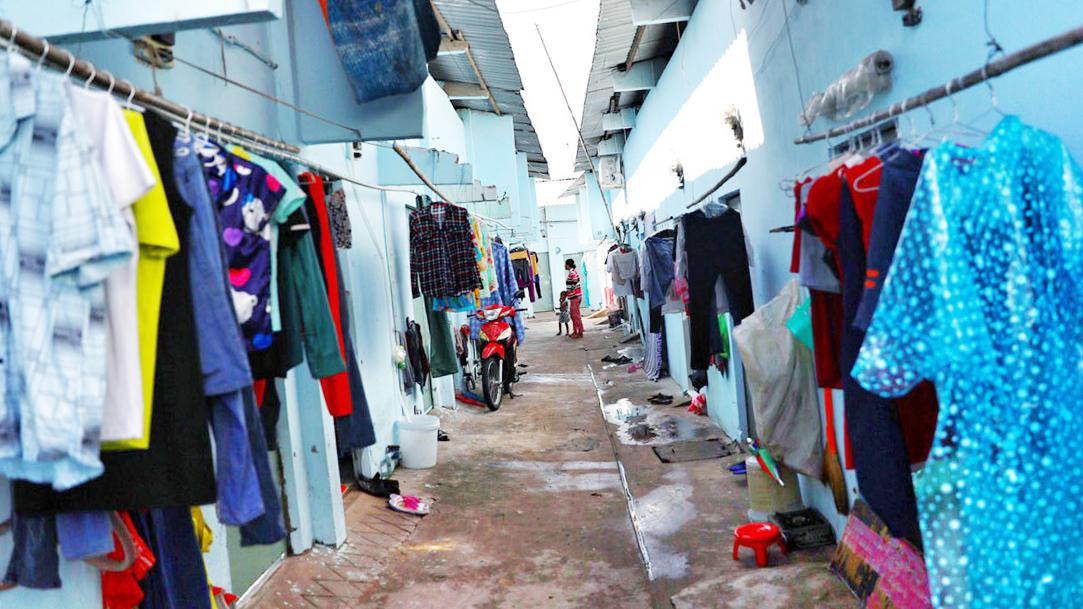 Thực tế số tiền đề nghị hỗ trợ thuê nhà trọ chỉ hơn 1/3 dự kiến ban đầu.