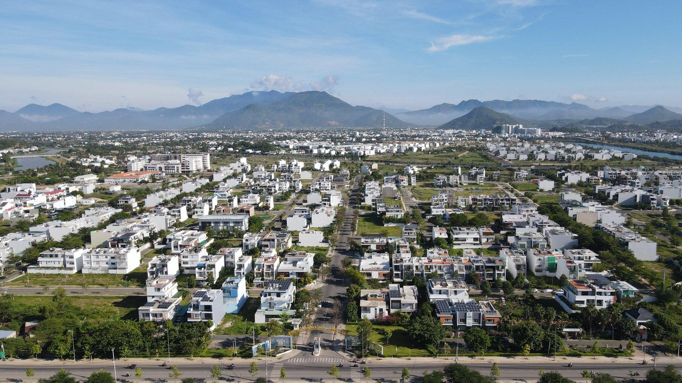 Toàn cảnh dự án khu đô thị Mỹ Gia nhìn từ trên cao. Toàn cảnh dự án khu đô thị Mỹ Gia nhìn từ trên cao.