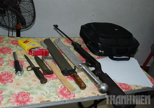 Một phần hung khí, vũ khí trong 