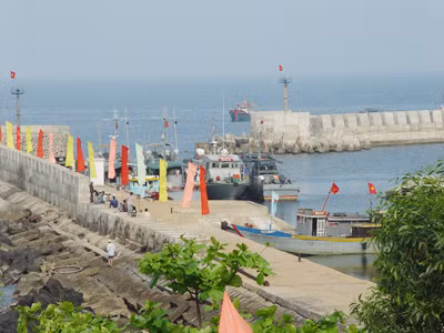 Cảng cá Cồn Cỏ. Cảng cá Cồn Cỏ