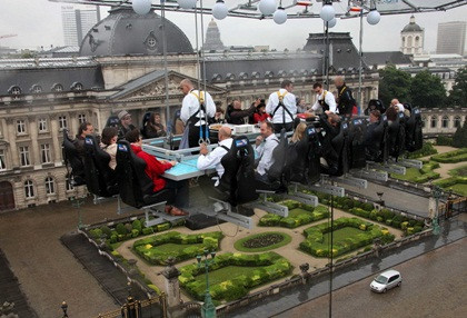 Chiếc bàn phục vụ 22 khách mỗi lần