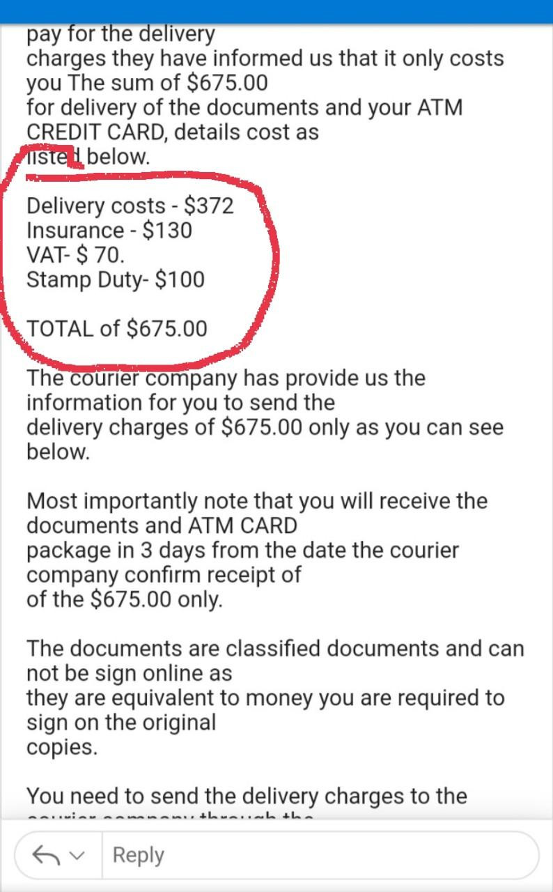 Thông báo phụ phí anh H. phải nộp - điểm "chốt hạ" của chiêu lừa Thông báo phụ phí anh H. phải nộp - điểm "chốt hạ" của chiêu lừa