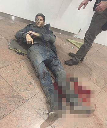 Đánh bom khủng bố sân bay, nhà ga Bỉ, hơn 30 người chết ảnh 6