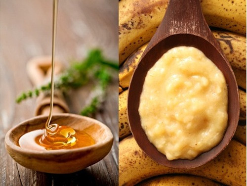 Mật ong và trái bơ nghiền