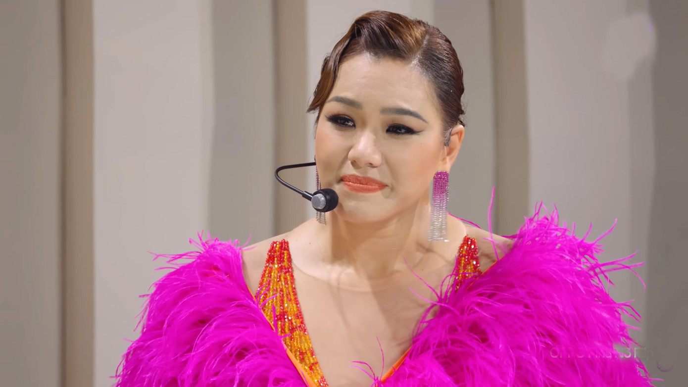 Phương Vy bày tỏ sự xúc động khi trở lại sân khấu ca nhạc. Ảnh: CMH Phương Vy bày tỏ sự xúc động khi trở lại sân khấu ca nhạc. Ảnh: CMH