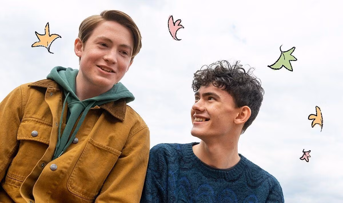 Tấm ảnh thể hiện rõ sự "u mê" mà Charlie Spring dành cho bạn cùng bàn Nick Nelson. (Nguồn: Internet)