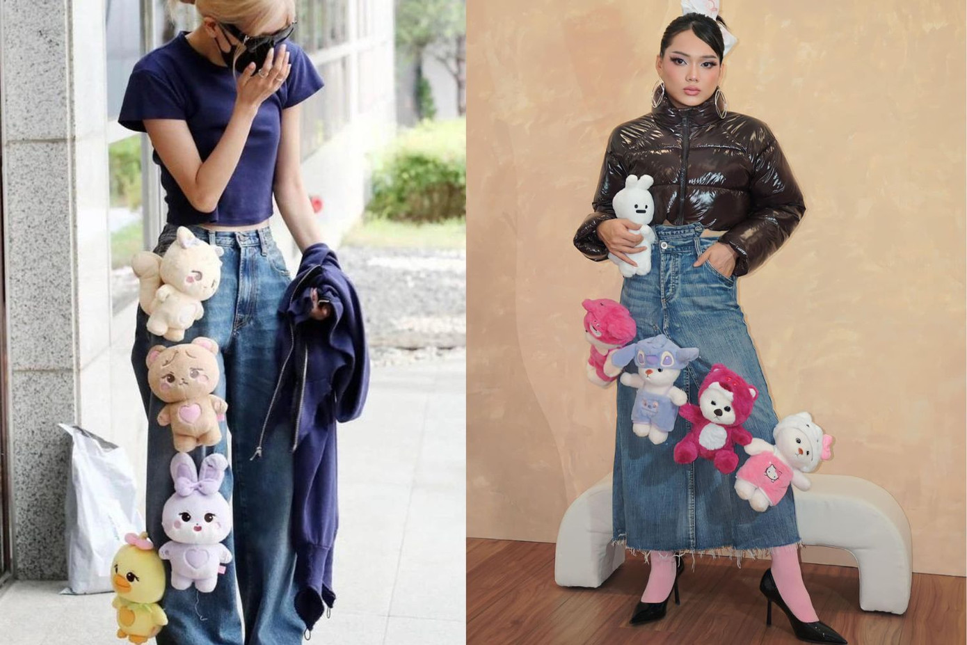 Cheap moment với Rosé nhưng outfit bị chê là trông hơi cục mịch. Cheap moment với Rosé nhưng outfit bị chê là trông hơi cục mịch.