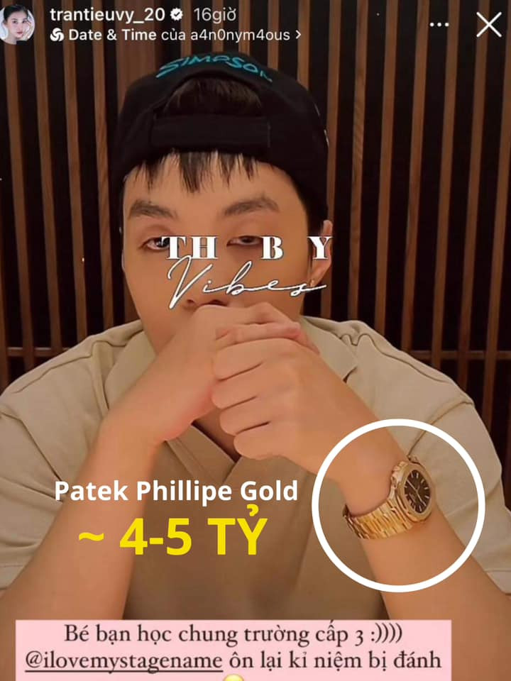 Chiếc đồng hồ từ thương hiệu nổi tiếng với giá trị gần 5 tỷ đồng.