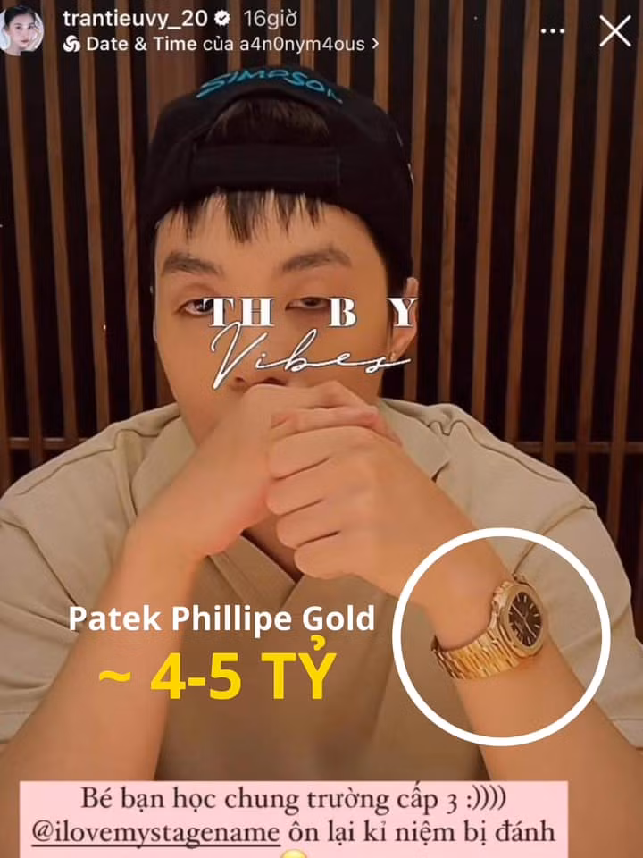 Chiếc đồng hồ từ thương hiệu nổi tiếng với giá trị gần 5 tỷ đồng.
