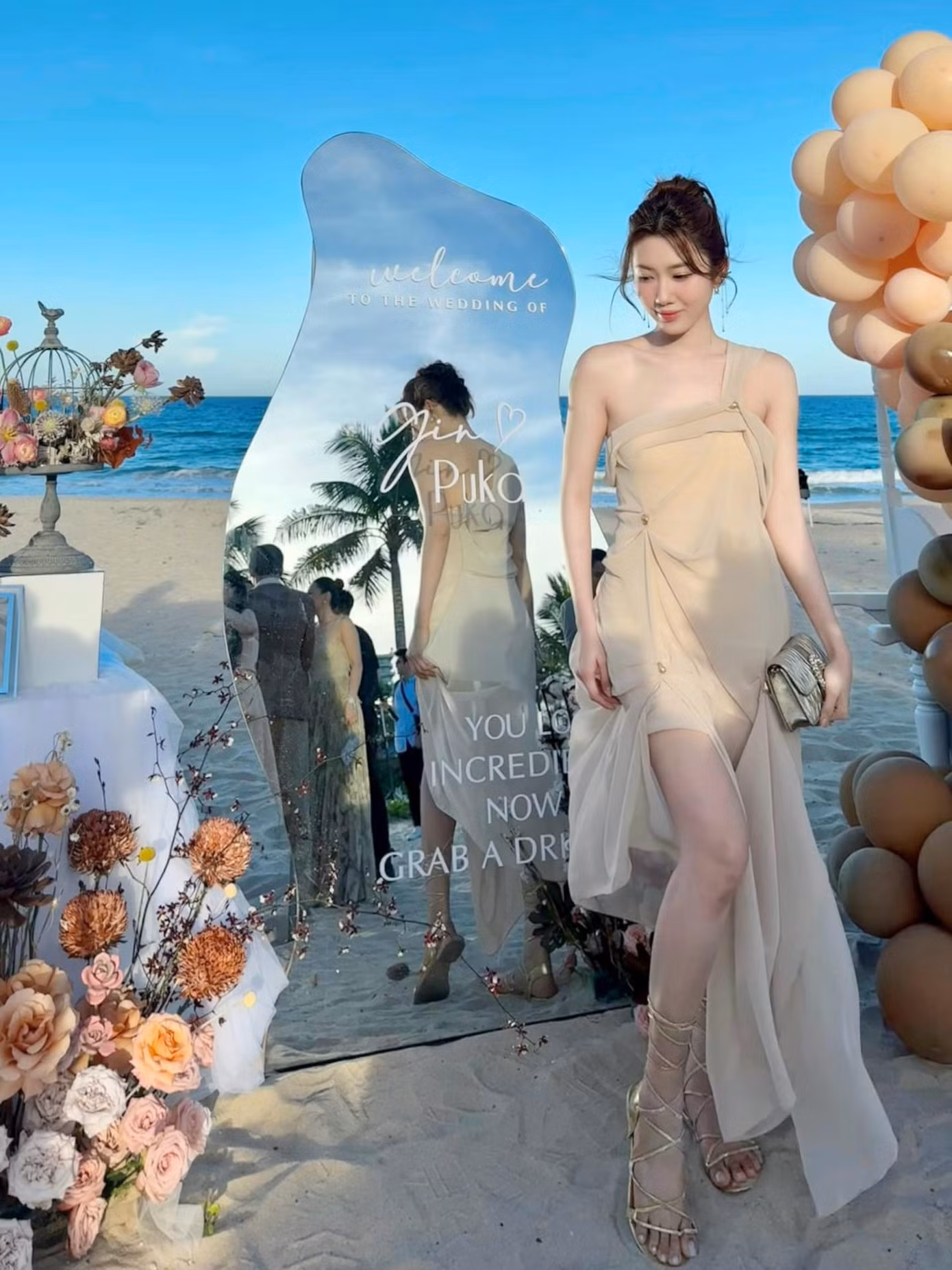 Thúy Ngân được khen ngợi bởi nhan sắc ngày càng thăng hạng.