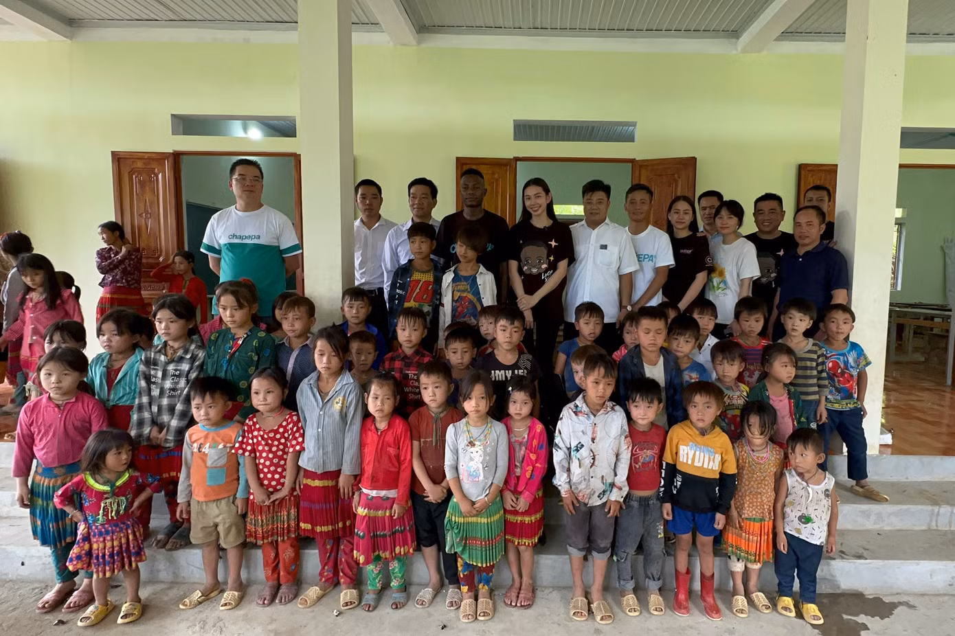 Dự án xây dựng điểm trường tại Hà Giang của team Việt - Phi đã hoàn thành.