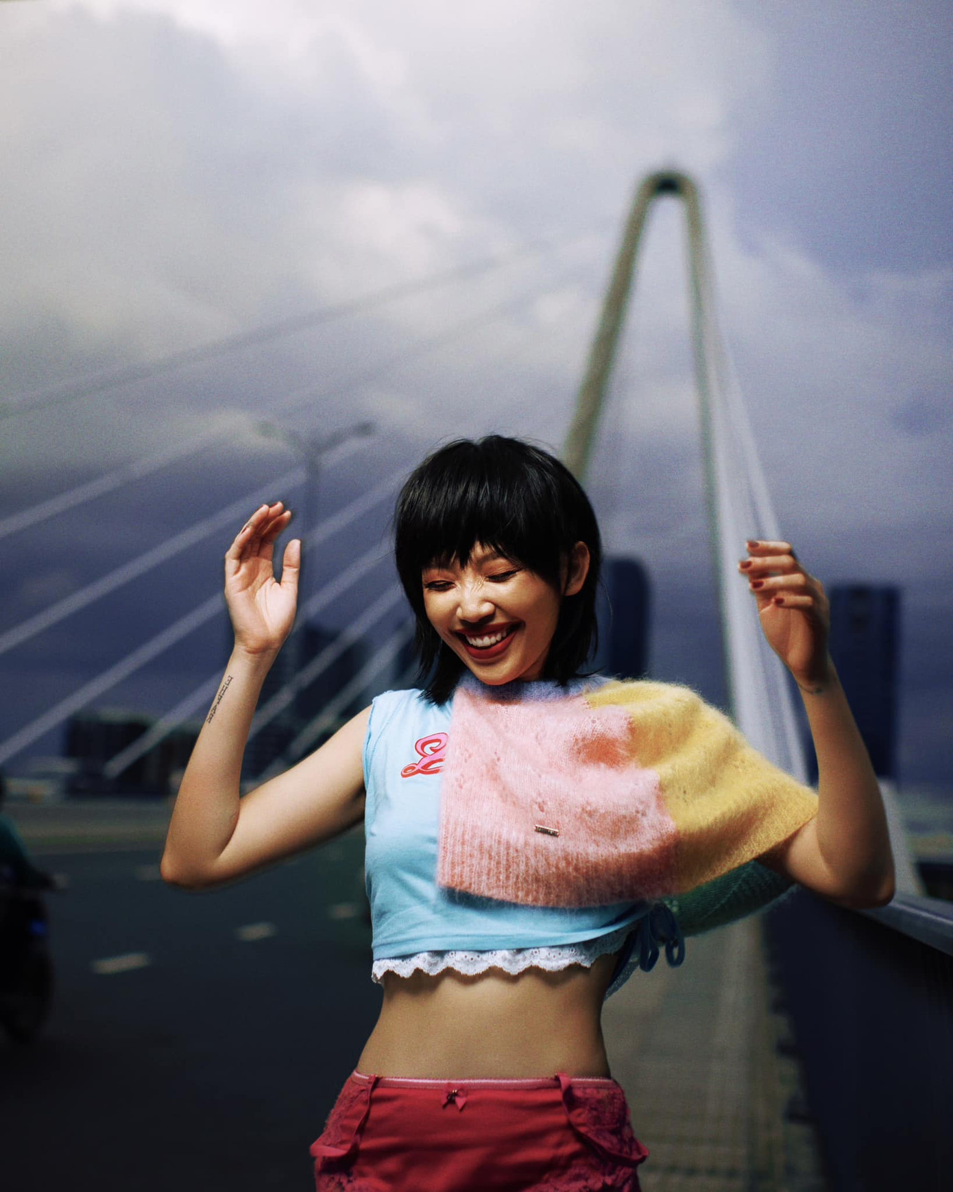 Sắc vóc ngày càng thăng hạng của ca sĩ Tóc Tiên.