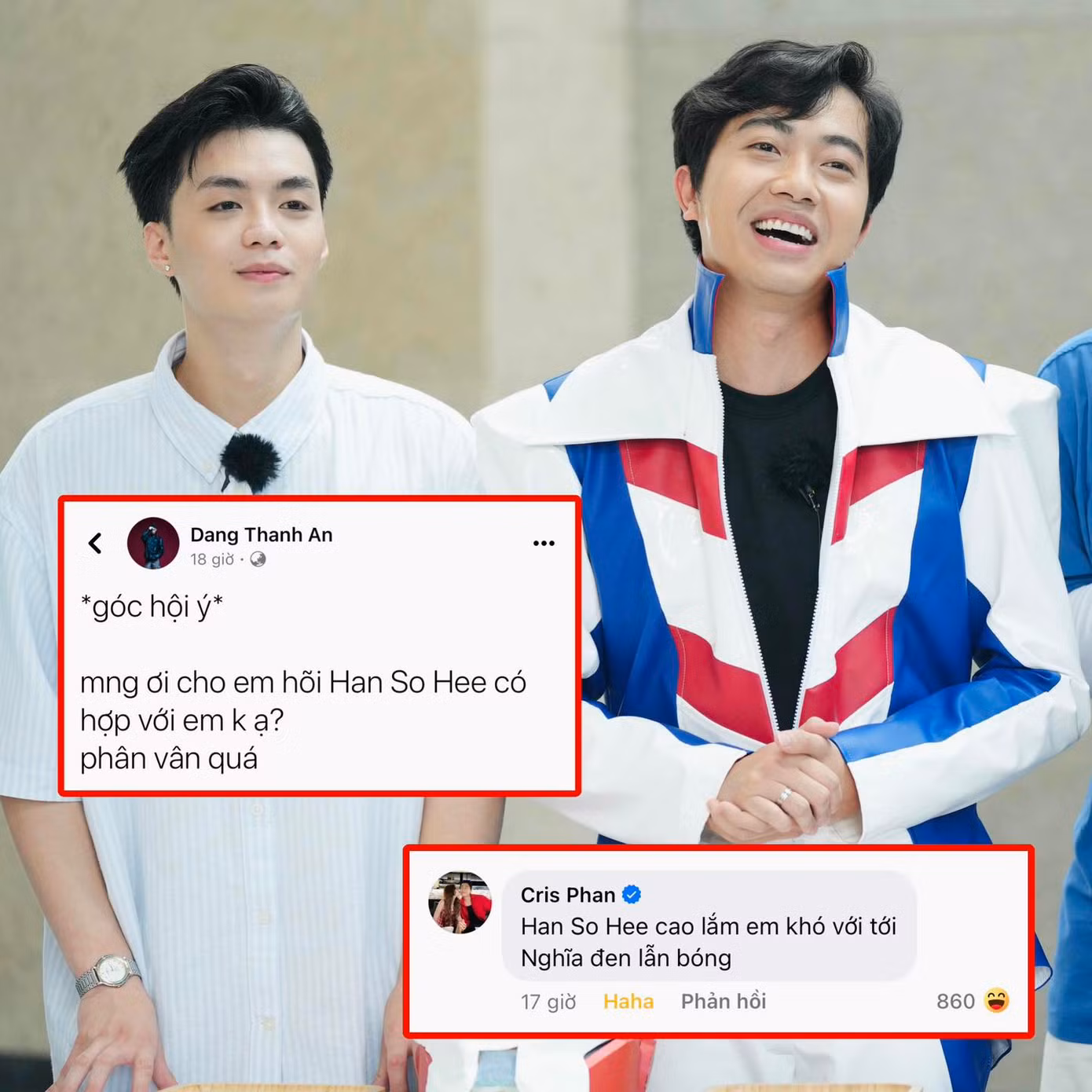 Cuộc đụng độ giữa "Út khờ" Negav và "mỏ hỗn" Cris Phan.