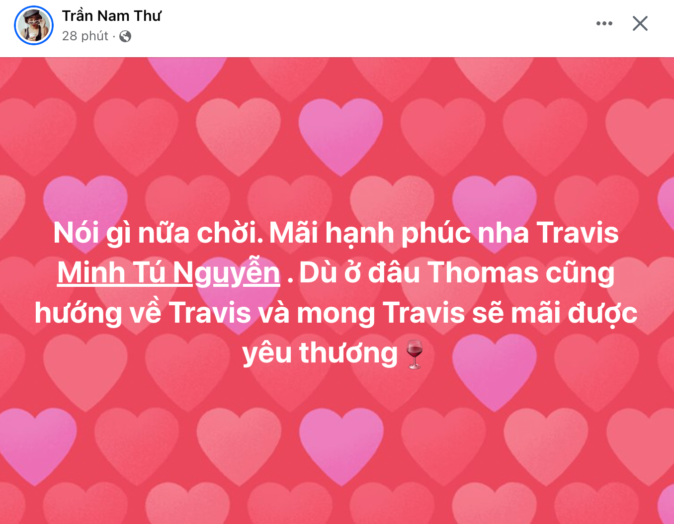 Diễn viên Nam Thư không khỏi mong đợi đến ngày vui của Minh Tú. Diễn viên Nam Thư không khỏi mong đợi đến ngày vui của Minh Tú.