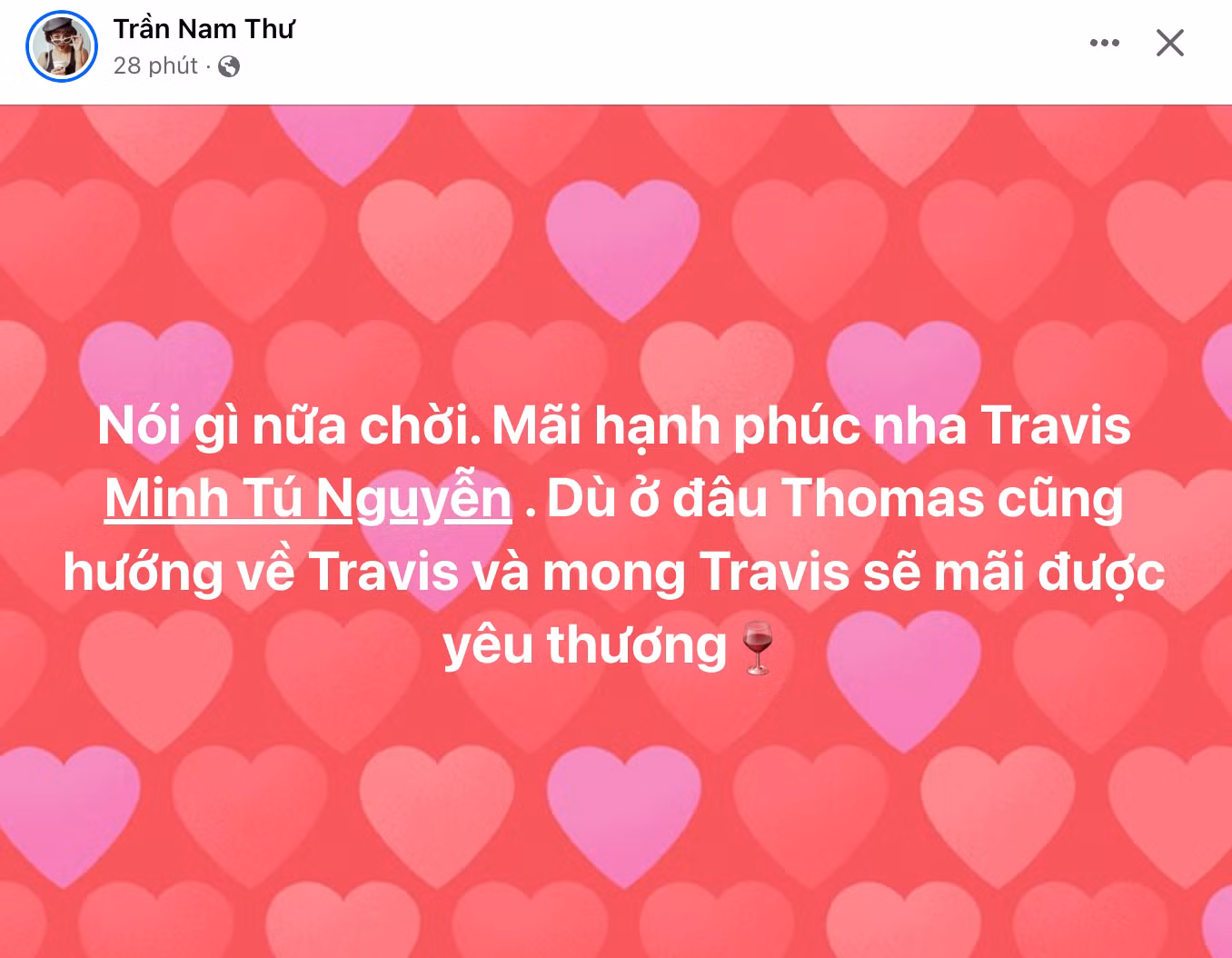 Diễn viên Nam Thư không khỏi mong đợi đến ngày vui của Minh Tú.