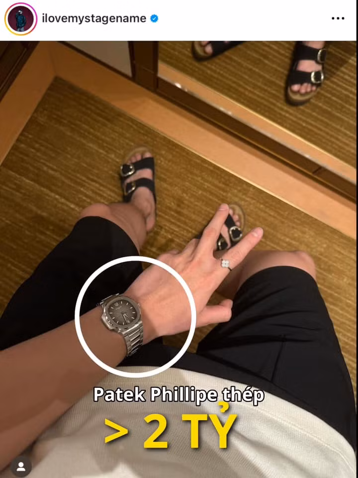 Dân mạng được dịp trầm trồ khi bóc giá đồng hồ của "phú ông" Negav.