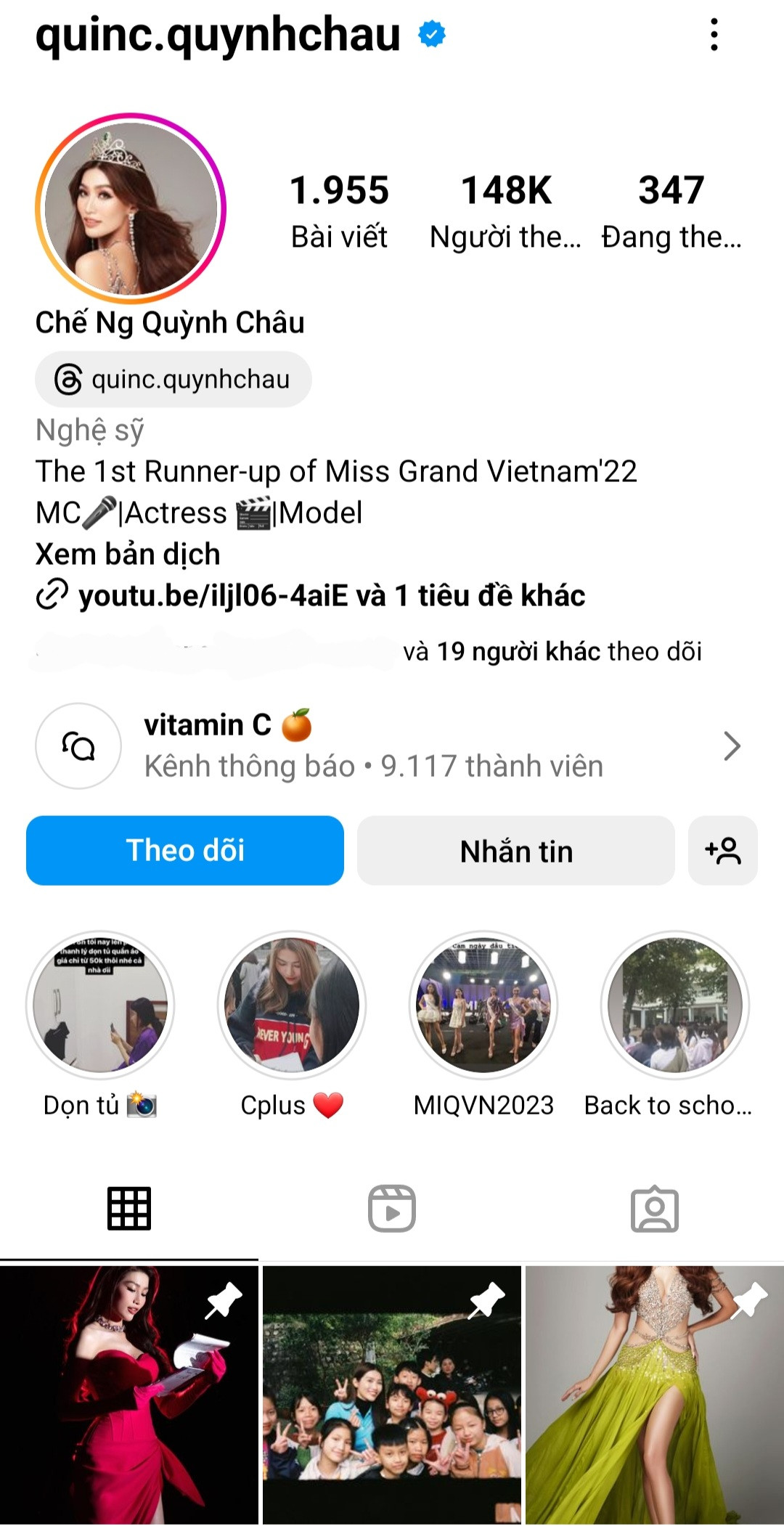 "Cửa tiệm tạp hóa" của Á hậu Quỳnh Châu đang diễn ra sôi nổi.