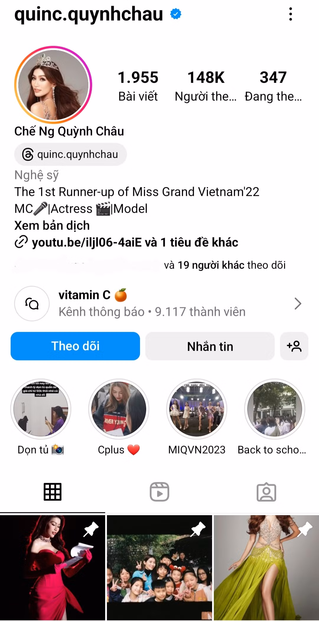 "Cửa tiệm tạp hóa" của Á hậu Quỳnh Châu đang diễn ra sôi nổi.