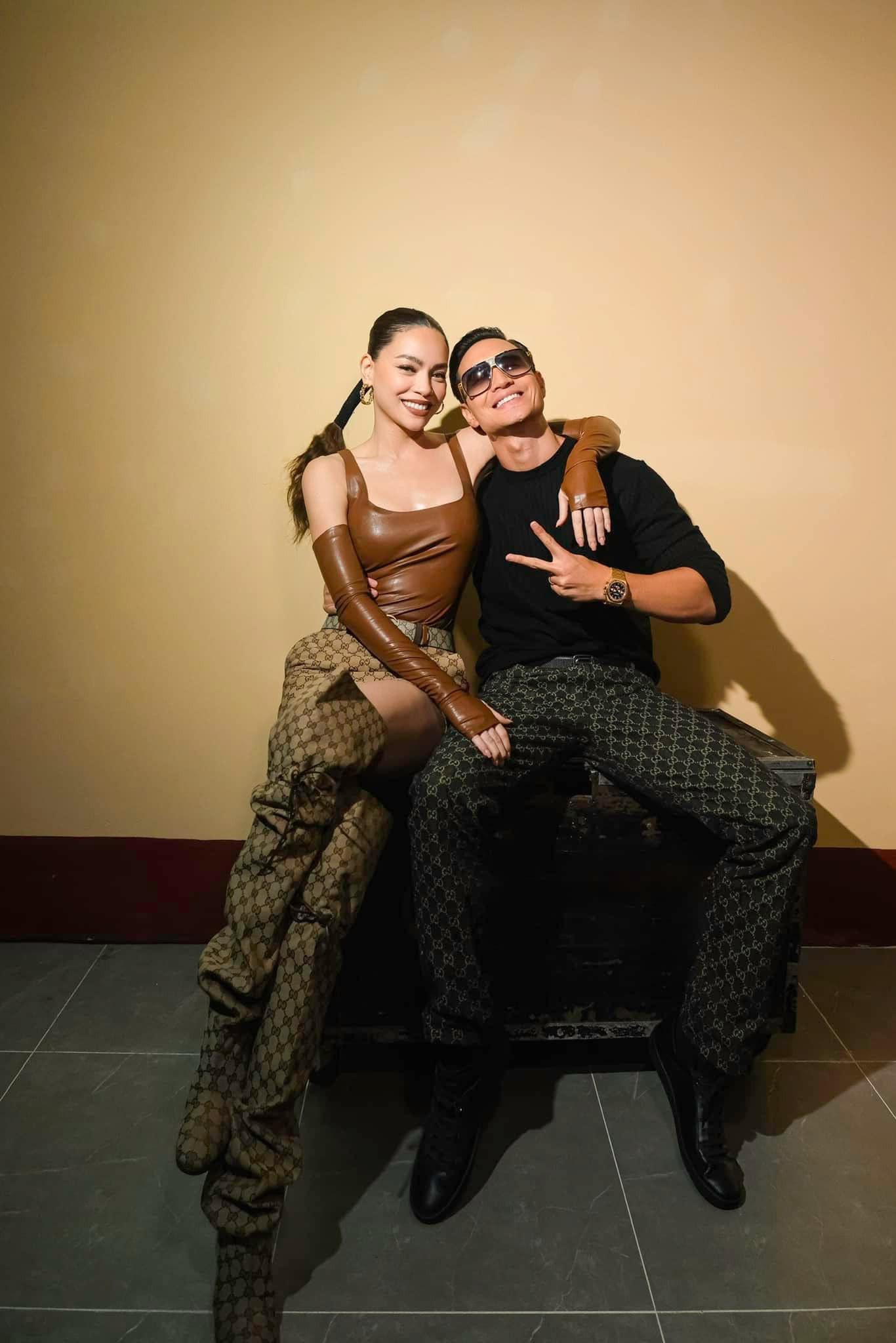 Kim Lý thường xuyên đồng hành cùng vợ trong nhiều dự án.