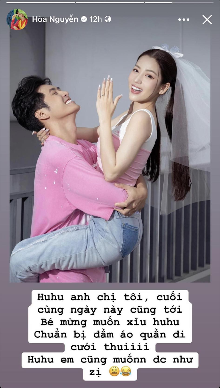 Hòa Minzy xúc động trước khoảnh khắc Puka tìm được "bến đỗ". Hòa Minzy xúc động trước khoảnh khắc Puka tìm được "bến đỗ".