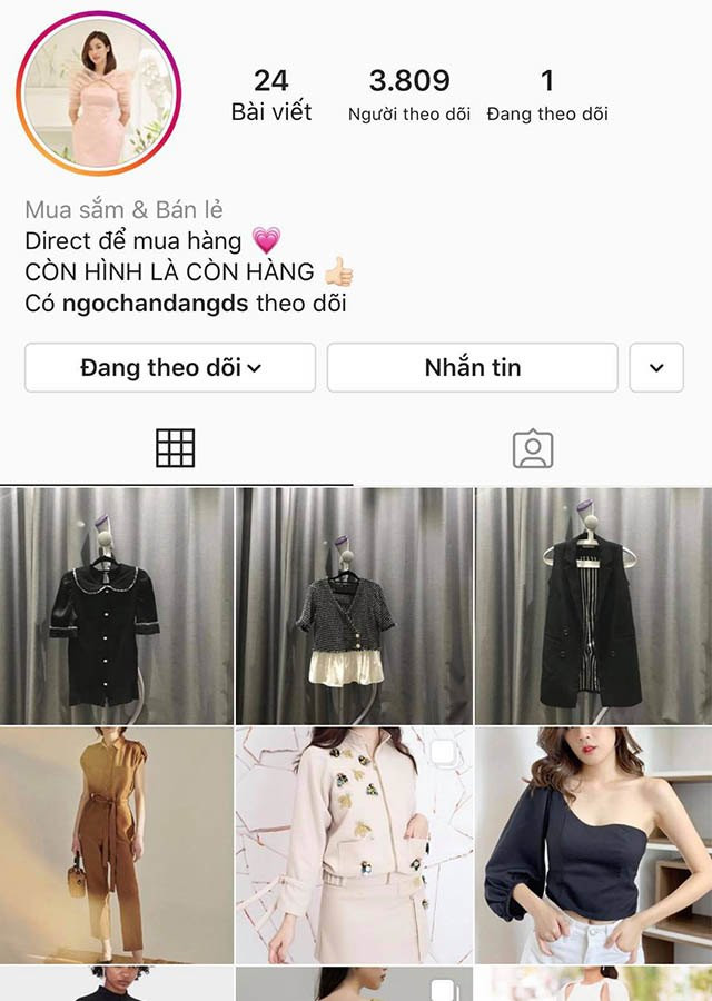 Hoa hậu Đỗ Mỹ Linh từng nhập hội đồ "rẻ như cho" và đầu tư hẳn một trang riêng để buôn bán.