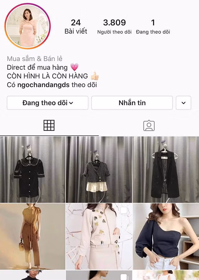 Hoa hậu Đỗ Mỹ Linh từng nhập hội đồ "rẻ như cho" và đầu tư hẳn một trang riêng để buôn bán.