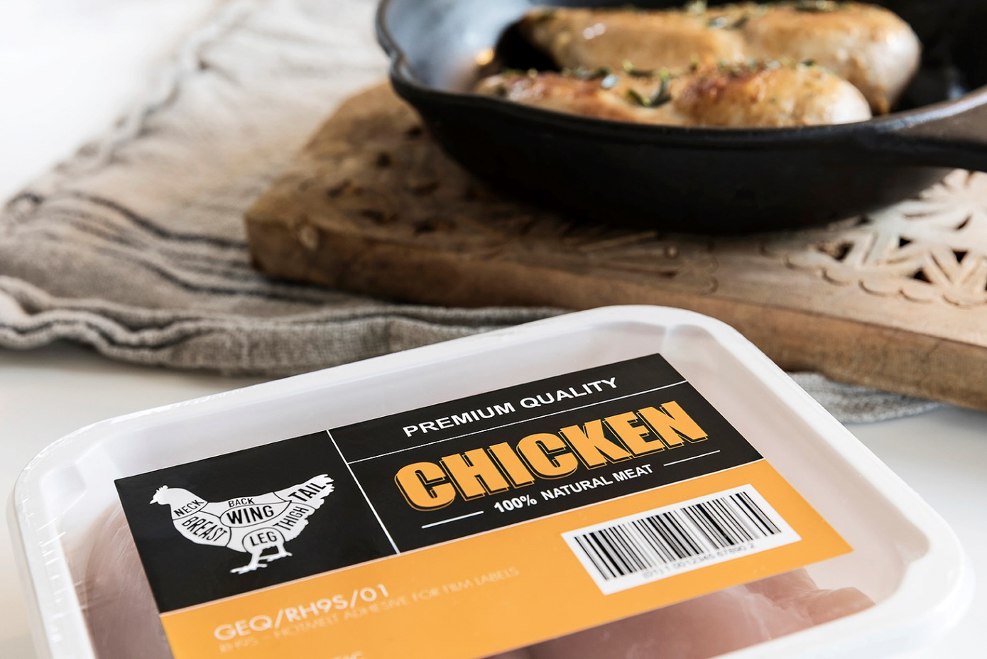 Polyprint lite kết hợp với keo RH9S (UPM Raflatac) Polyprint lite kết hợp với keo RH9S (UPM Raflatac)