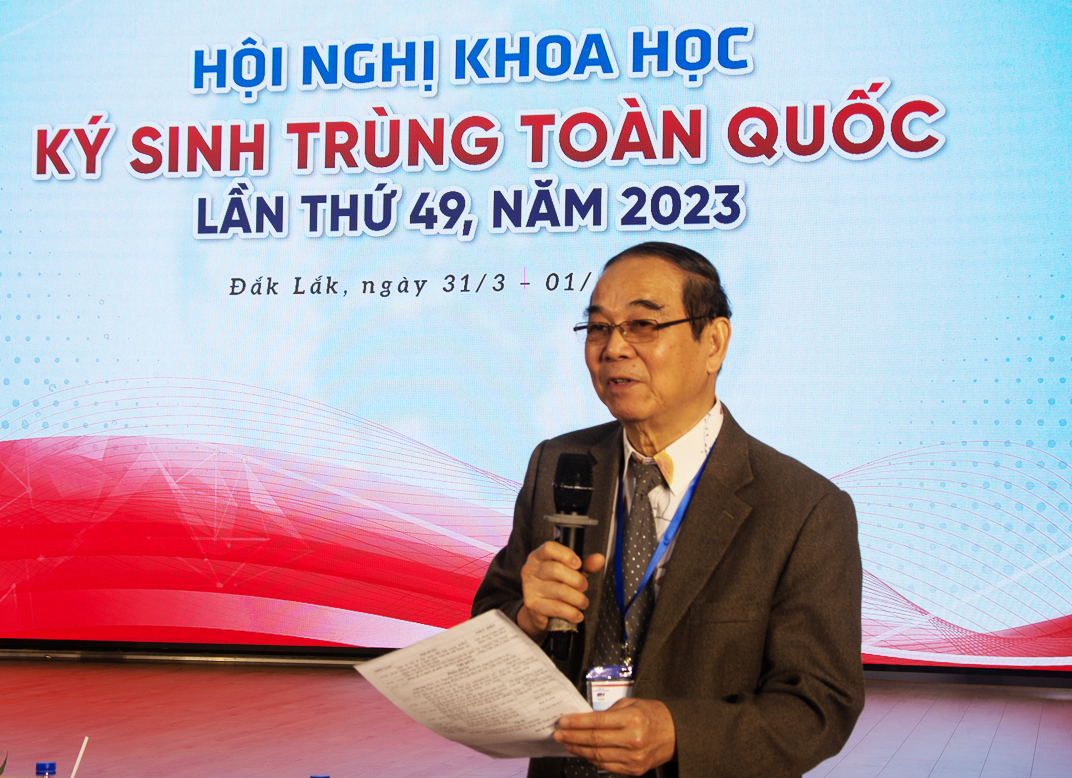 GS.TS. Lê Bách Quang – Chủ tịch Hội Ký sinh trùng Việt Nam GS.TS. Lê Bách Quang – Chủ tịch Hội Ký sinh trùng Việt Nam