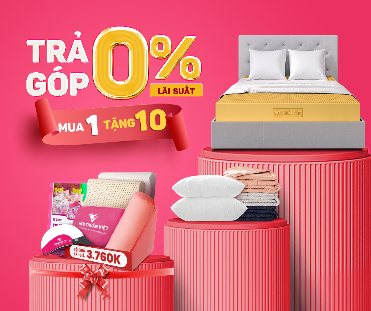 CTKM tại Nệm Thuần Việt