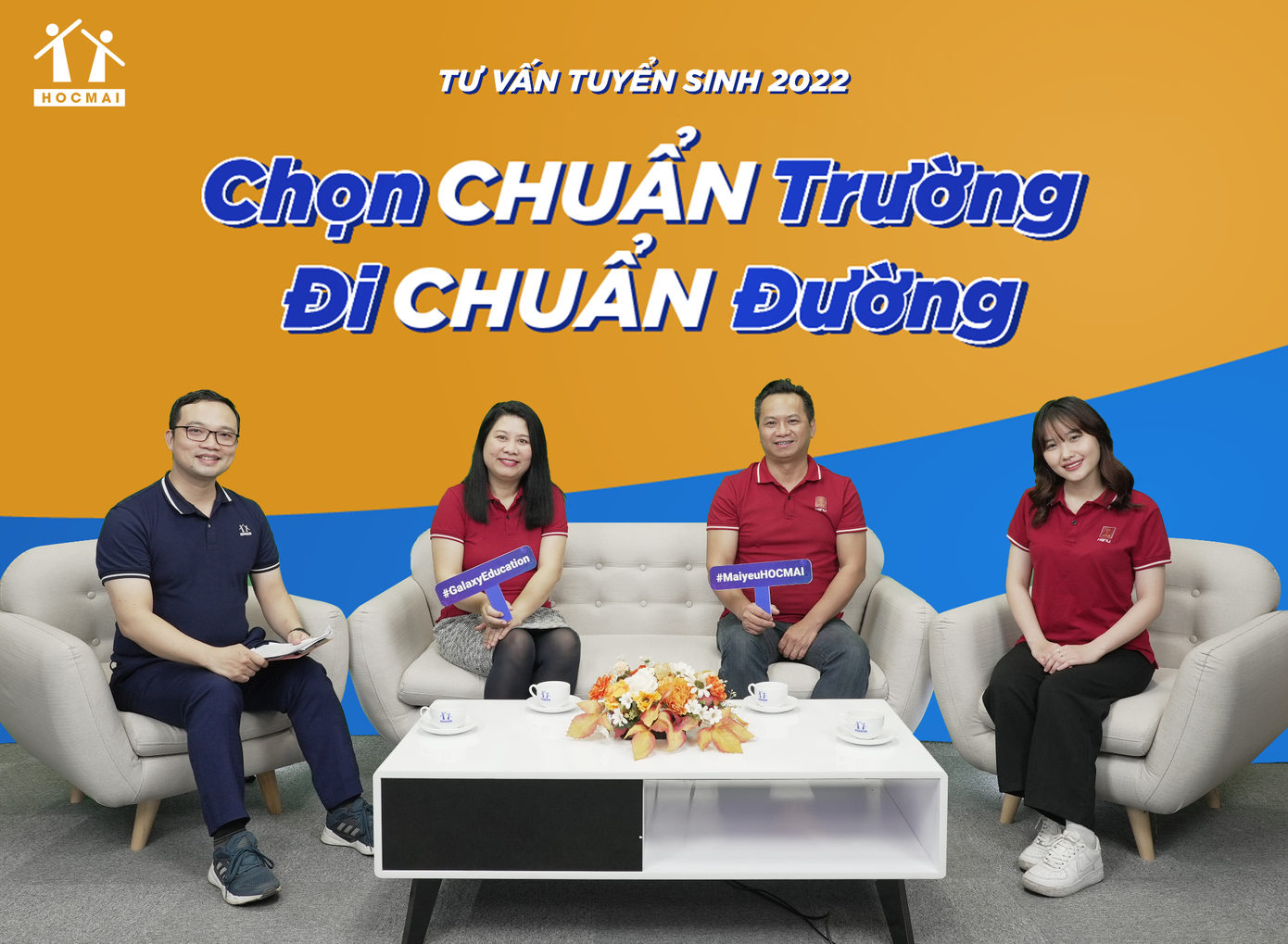 Chuỗi chương trình tư vấn tuyển sinh và hướng nghiệp là sự kiện thường niên của HOCMAI nhiều năm qua