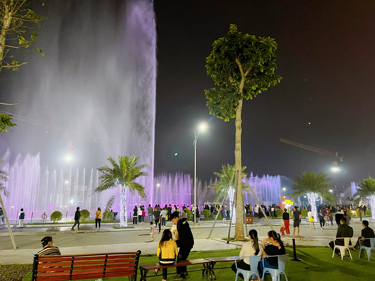 Một màn nghệ thuật nhạc nước The Harmony