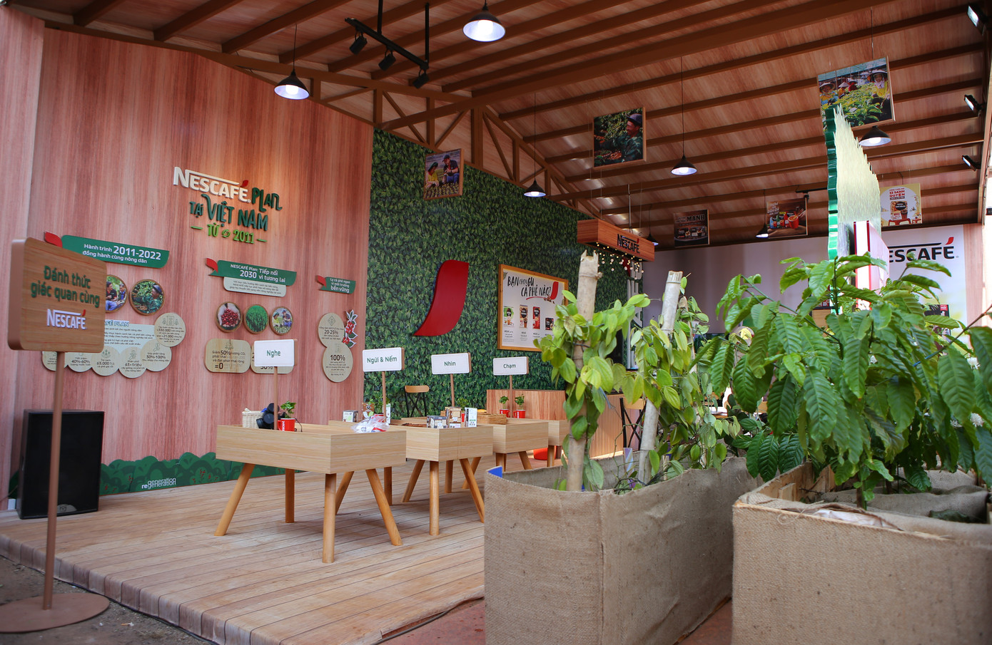 Mô hình xen canh mô phỏng chương trình NCF Plan