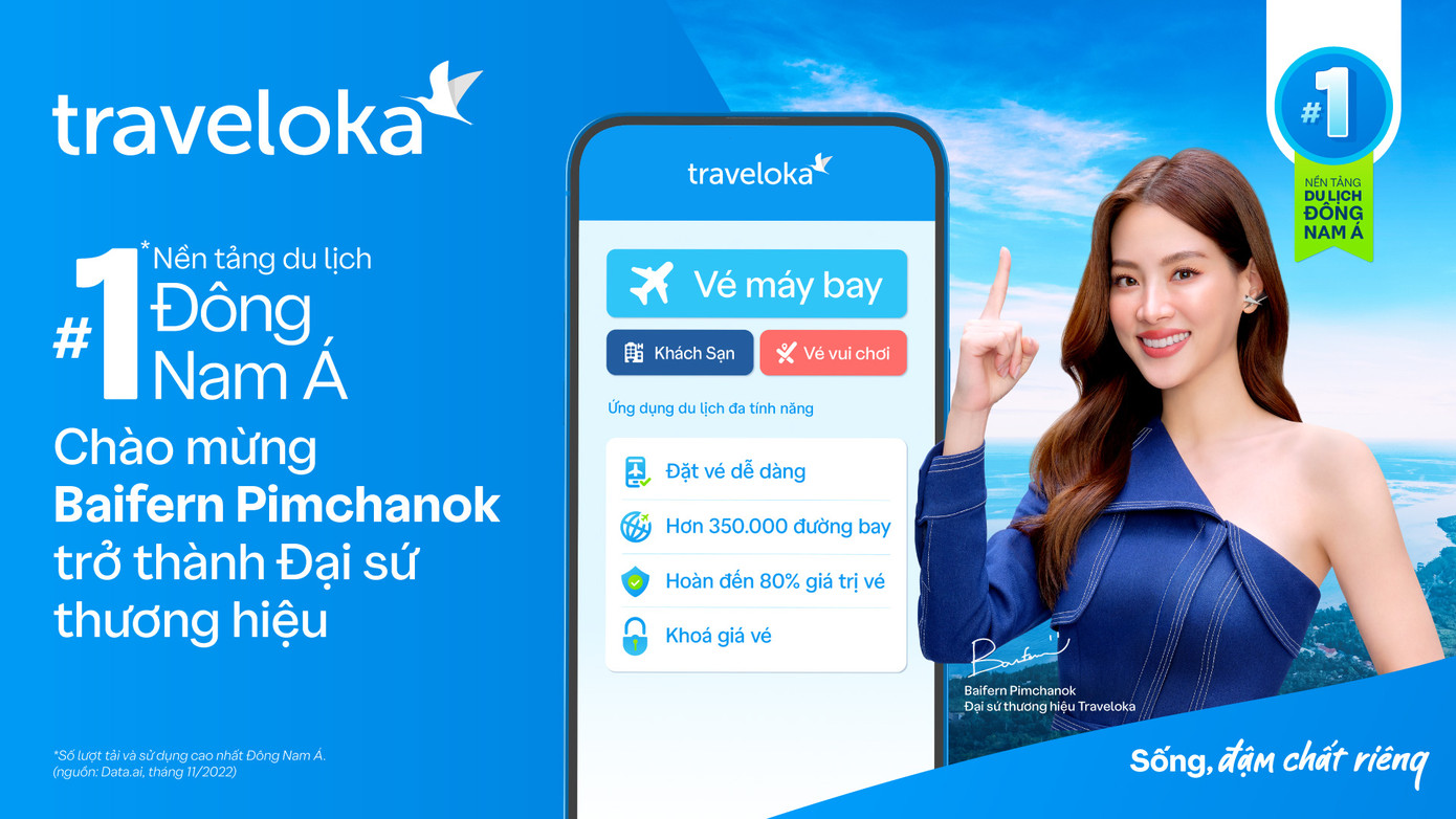 Traveloka công bố Baifern Pimchanok là Đại sứ thương hiệu tại Thái Lan và Việt Nam ảnh 1