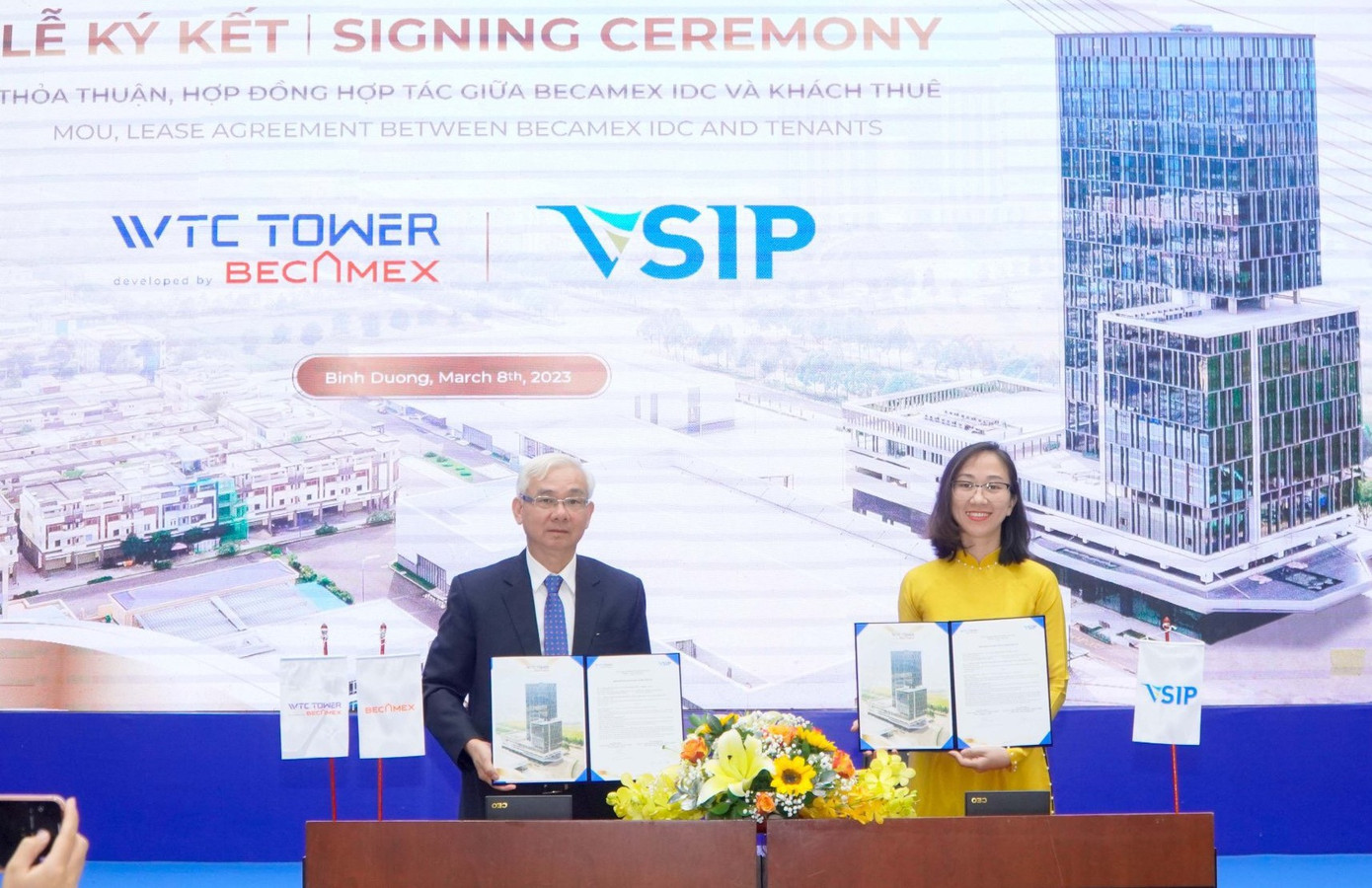 Ký kết hợp tác phát triển tòa nhà WTC Tower