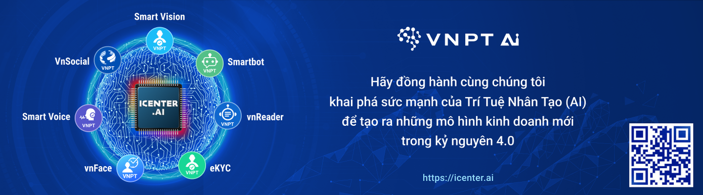 Hệ sinh thái sản phẩm trí tuệ nhân tạo VNPT AI