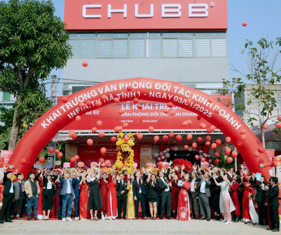 Chubb Life Việt Nam khai trương văn phòng Kênh đối tác kinh doanh Infinity ở Hà Tĩnh