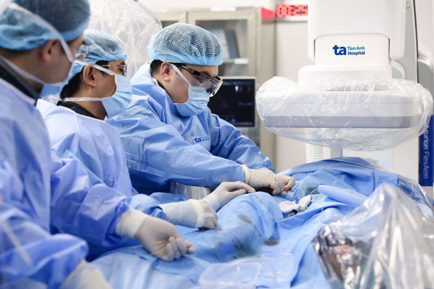 Tổng 6 ca can thiệp trong ngày đều thành công, sức khỏe người bệnh hiện ổn định, sẽ xuất viện trong 1-2 ngày tới. Ảnh: Minh Thảo