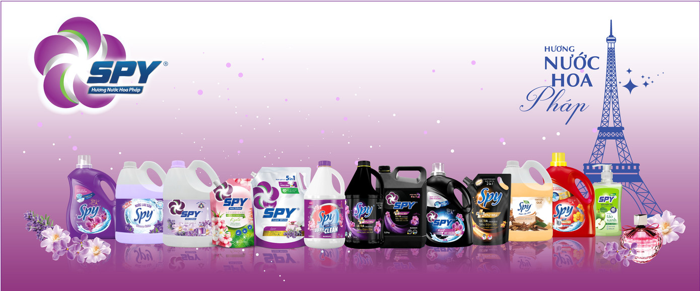 Trọn bộ sản phẩm chăm sóc gia đình từ thương hiệu SPY