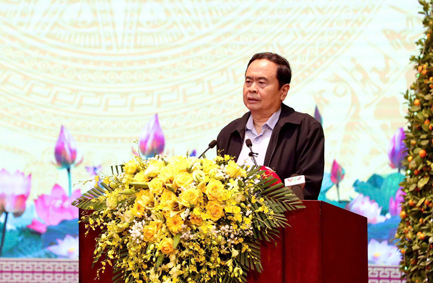 Chủ tịch Quốc hội Trần Thanh Mẫn phát biểu tại Chương trình