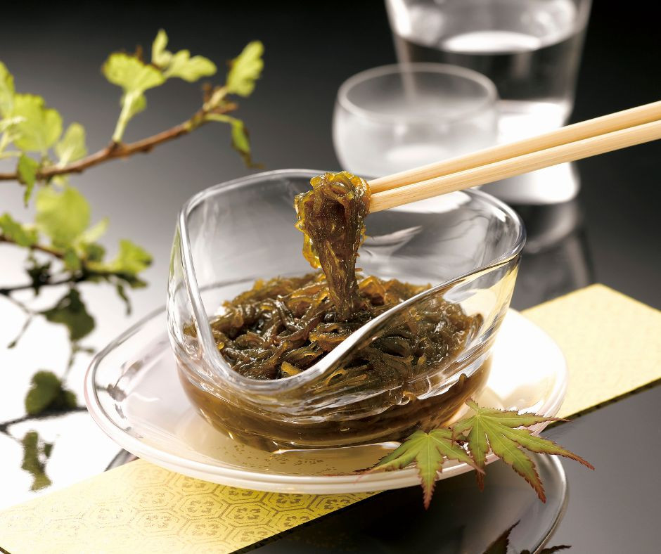 Tảo nâu Mozuku – nguồn mua canva