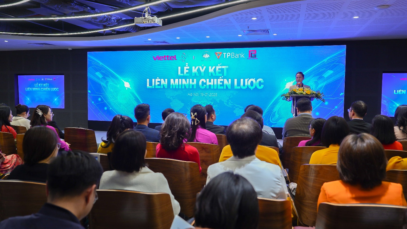 Toàn cảnh lễ ký kết của Kim Tâm Cát