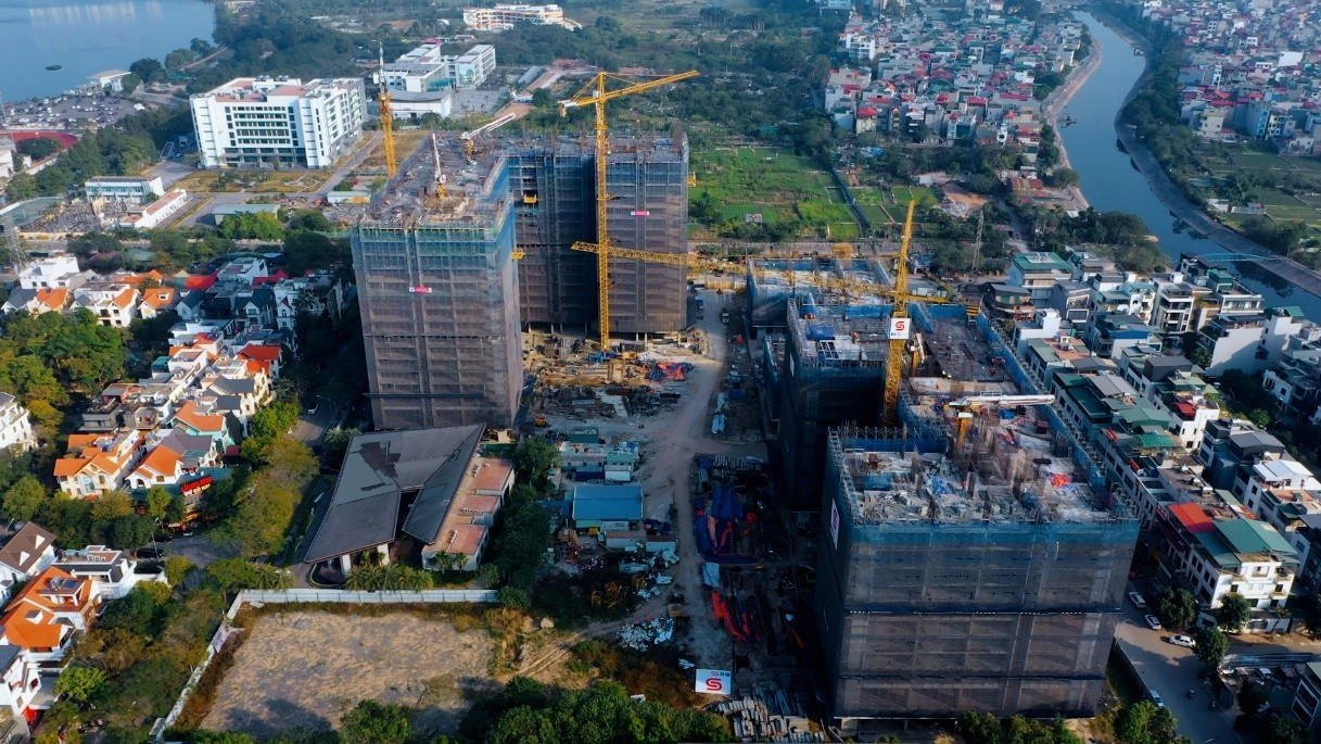 Hanoi Melody Residences được thống nhất triển khai tiếp tục thi công Hanoi Melody Residences được thống nhất triển khai tiếp tục thi công