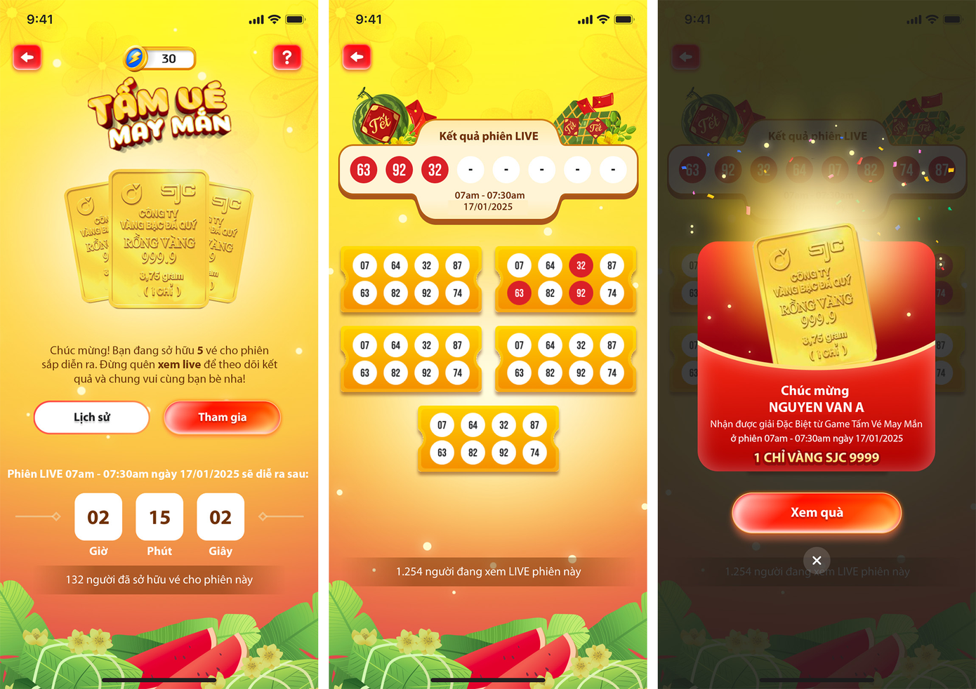 Khi du xuân và trải nghiệm Tấm vé may mắn, khách hàng có cơ hội nhận 1 chỉ vàng miếng SJC 9999 từ HDBank. Khi du xuân và trải nghiệm Tấm vé may mắn, khách hàng có cơ hội nhận 1 chỉ vàng miếng SJC 9999 từ HDBank.