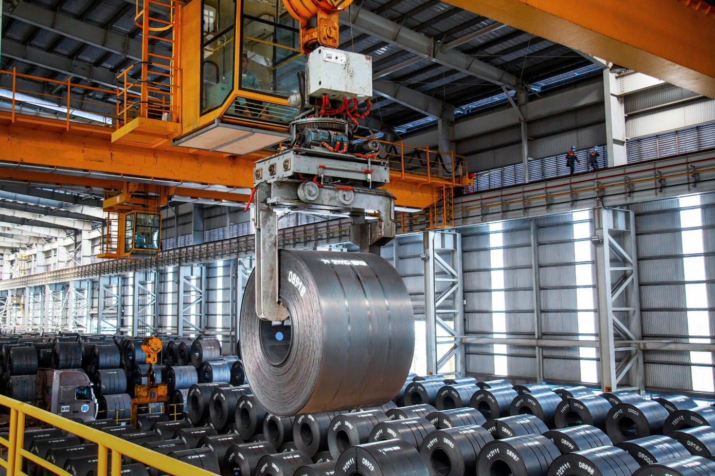 Năm 2024, thép cuộn cán nóng HRC của tập đoàn sản xuất hơn 3 triệu tấn, tăng 5% với năm 2023 Năm 2024, thép cuộn cán nóng HRC của tập đoàn sản xuất hơn 3 triệu tấn, tăng 5% với năm 2023