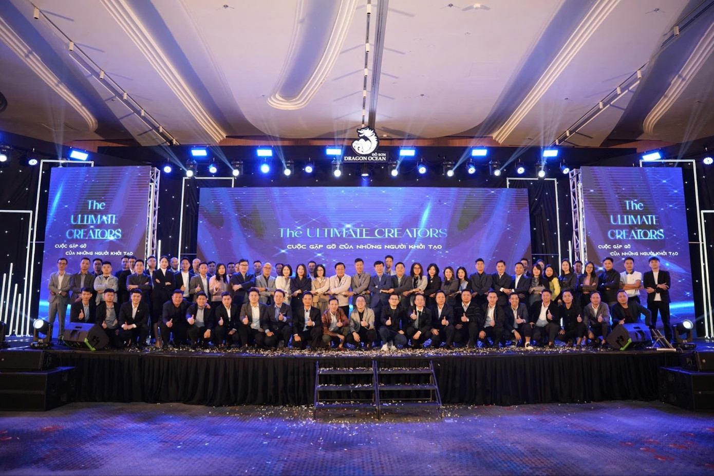 Đại diện chủ đầu tư và đối tác chiến lược dự án Dragon Ocean Đồ Sơn tại sự kiện The Ultimate Creators Đại diện chủ đầu tư và đối tác chiến lược dự án Dragon Ocean Đồ Sơn tại sự kiện The Ultimate Creators