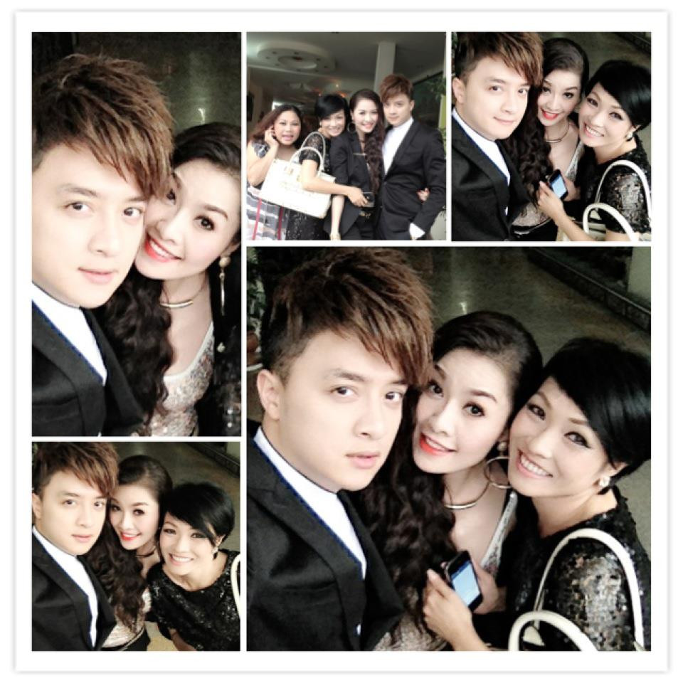 Quế Vân 'dựa hơi' Cao Thái Sơn ở rất nhiều sự kiện