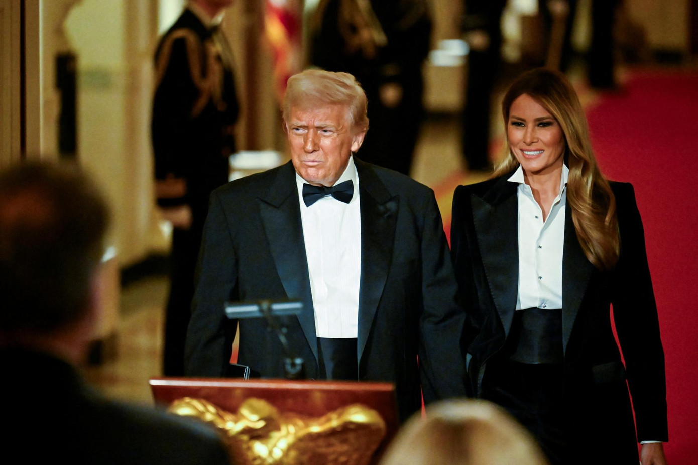 Người Mỹ hết lời khen ngợi phong cách thời trang thanh lịch của bà Melania. Ảnh: Reuters. Người Mỹ hết lời khen ngợi phong cách thời trang thanh lịch của bà Melania. Ảnh: Reuters.