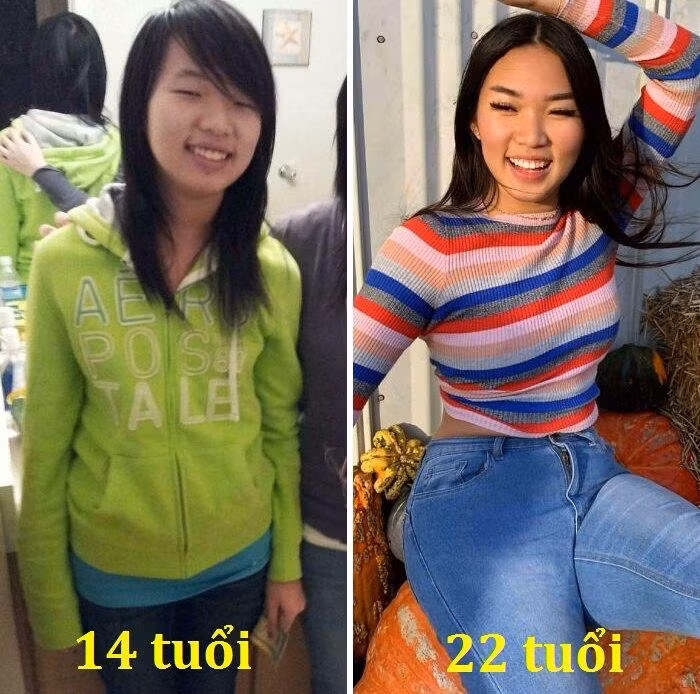 Biết trang điểm, đúng là nhan sắc thăng hạng hơn hẳn.